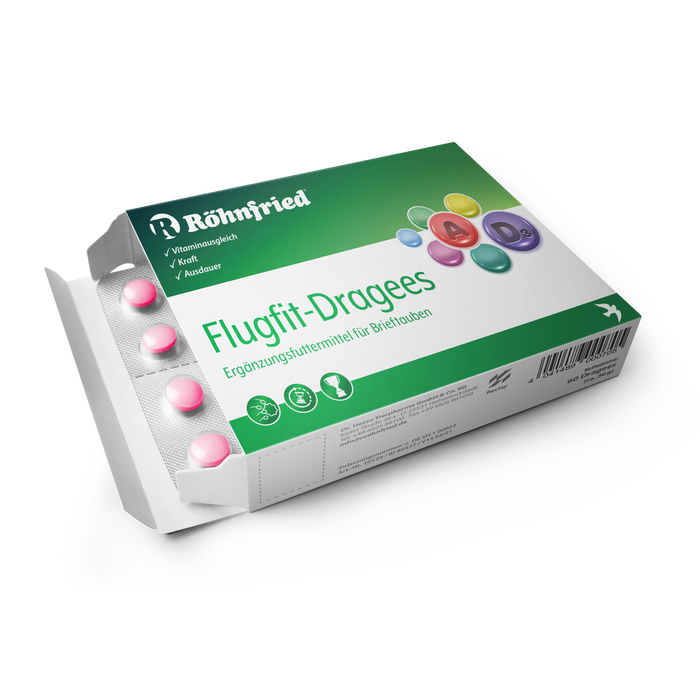 Flugfit Dragees-60 highly dosed vitamins