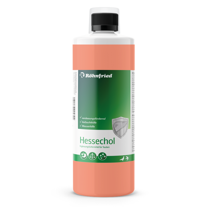 Rohnfried-Hessechol Moulting aid for pigeons for a flawless moult