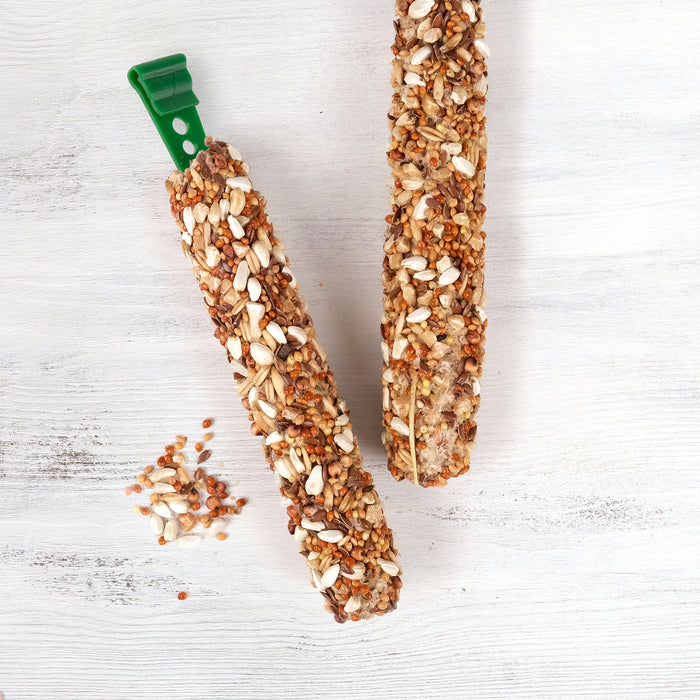 Cockatiel Treat Sticks - Living World Sticks - Nut Crunch - 2 pieces - 90 g (3.2 oz)