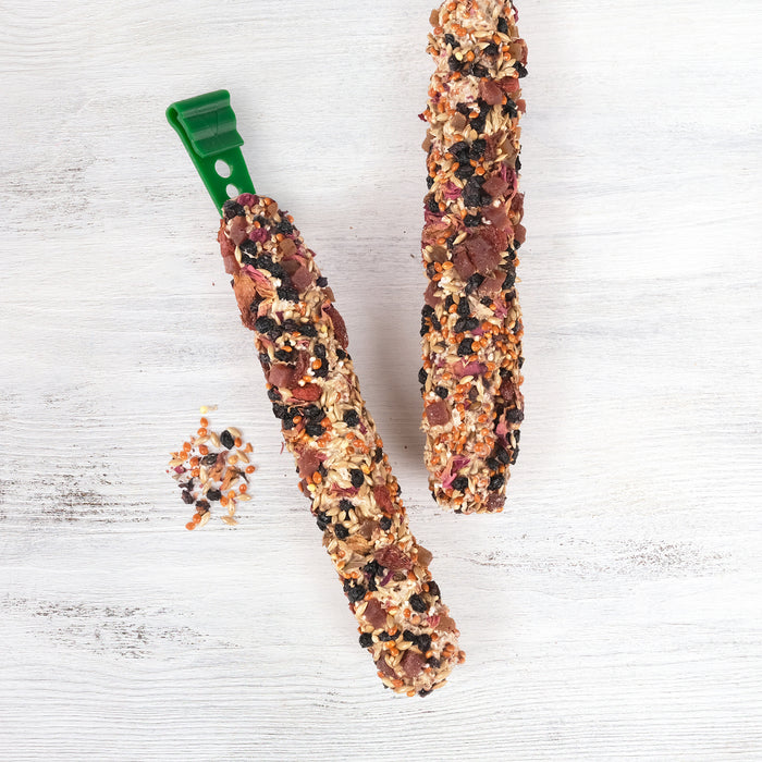Parrot Treat Sticks - Living World Sticks - Fruit Melody - 2 pieces - 100 g (3.53 oz)