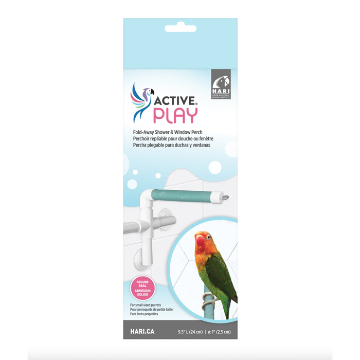 HARI ACTIVE.PLAY Fold-Away Shower & Window Perch - Small