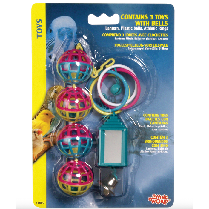 Living World Classic Toy Value Pack Assortment # 1 For Small Birds