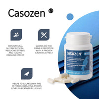 Casozen - Anti Stress & Feather Plucking Remedy for Parrots