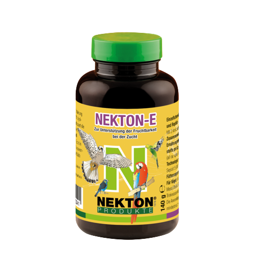 Nekton Vitamin E powder supplement for breeding birds.
