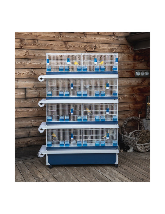 Italgabbie ART.91 Breeding Cage Set – 4 Cages with Rolling Stand