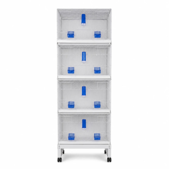 Breeding set Aves 4 cages and stand