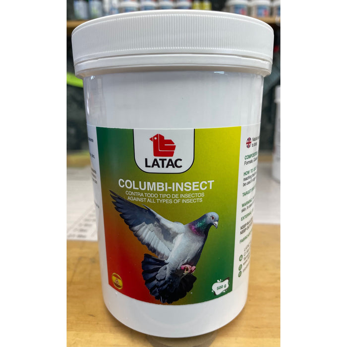 Latac Insectornis for PIGEONS (MITES AND LICE) Powder 500gr