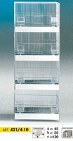 Stacked Cage Unit (Set of 4)