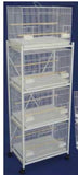 Stacked Cages and Stand (Set of 4)