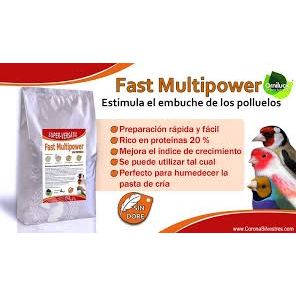 Fast Multipower for Birds: Premium High-Protein, Moistening Breeding Feed - 2lbs