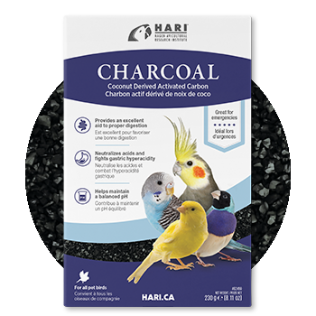 Charcoal for birds high quality 230g
