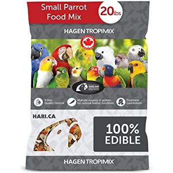 TROPIMIX FOR SMALL PARROTS 20LBS